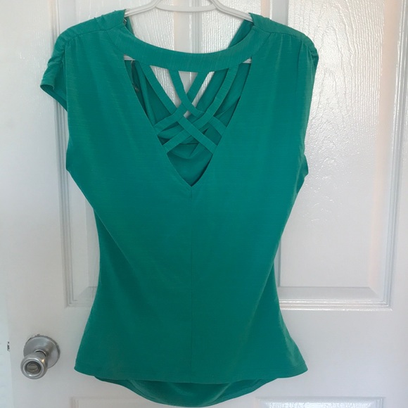 heartsoul cap sleeve fitted tee - Picture 2 of 4